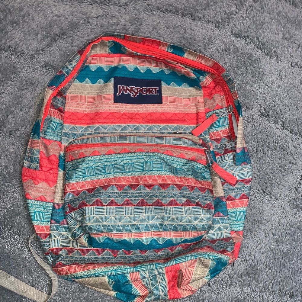 Jansport tribal print backpack
